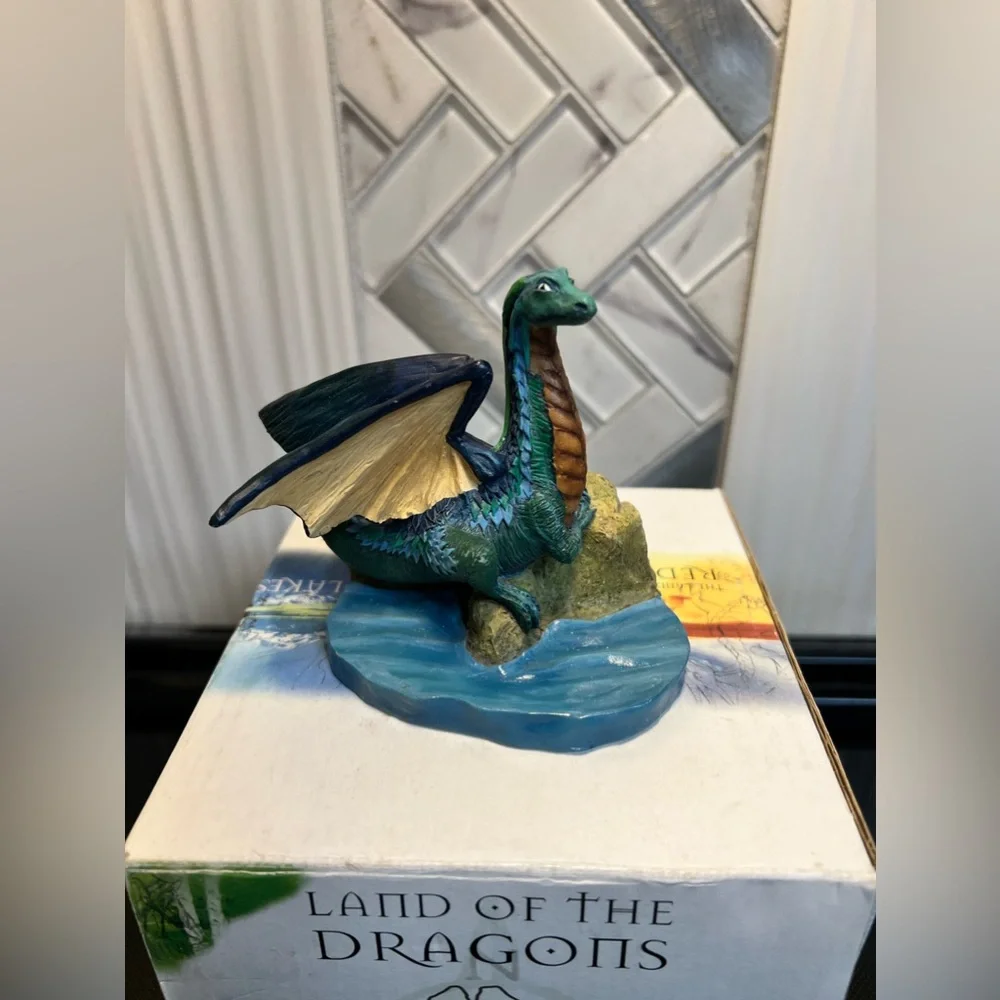 SALE Vintage Tudor Mint Lake Dragon 1999